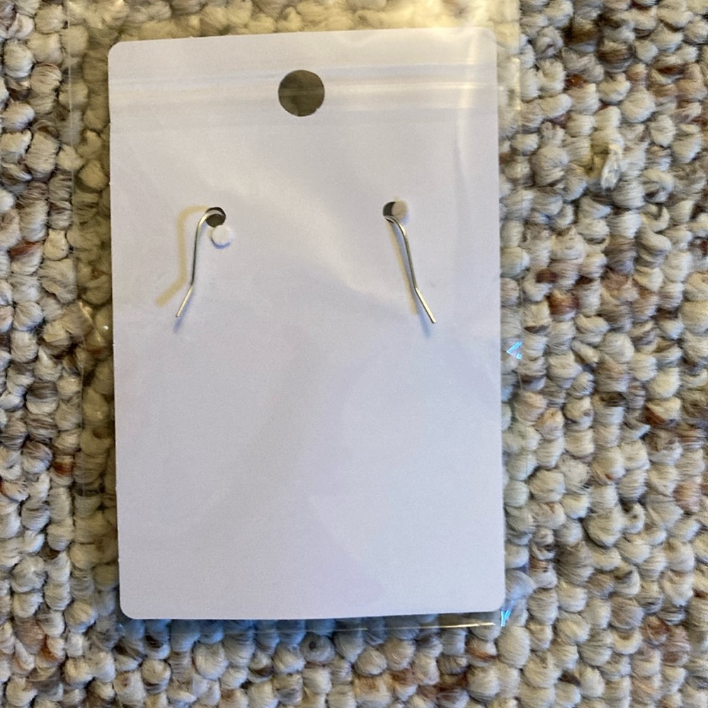 “Light Yellow Butterfly” earrings. - Picture 2 of 3